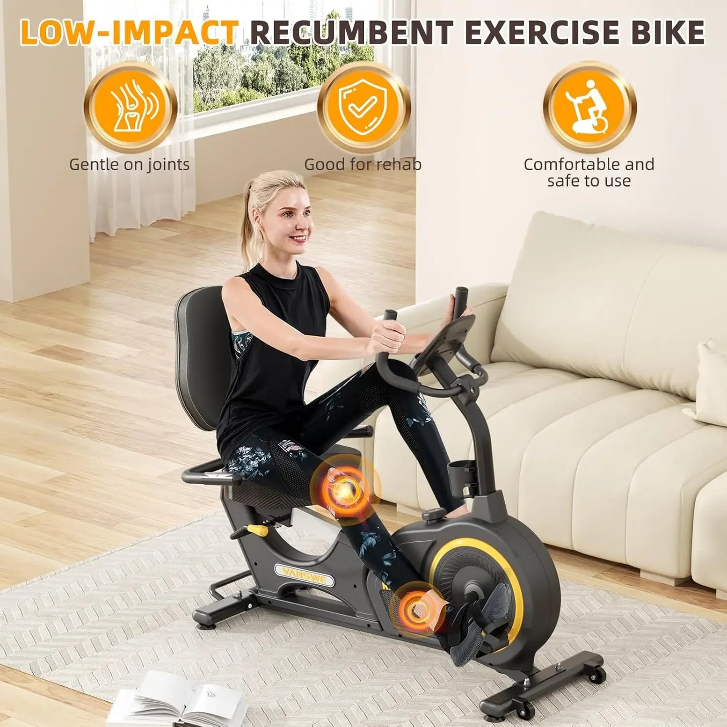 Recumbent Exercise Bike, Recumbent Stationary Bikes