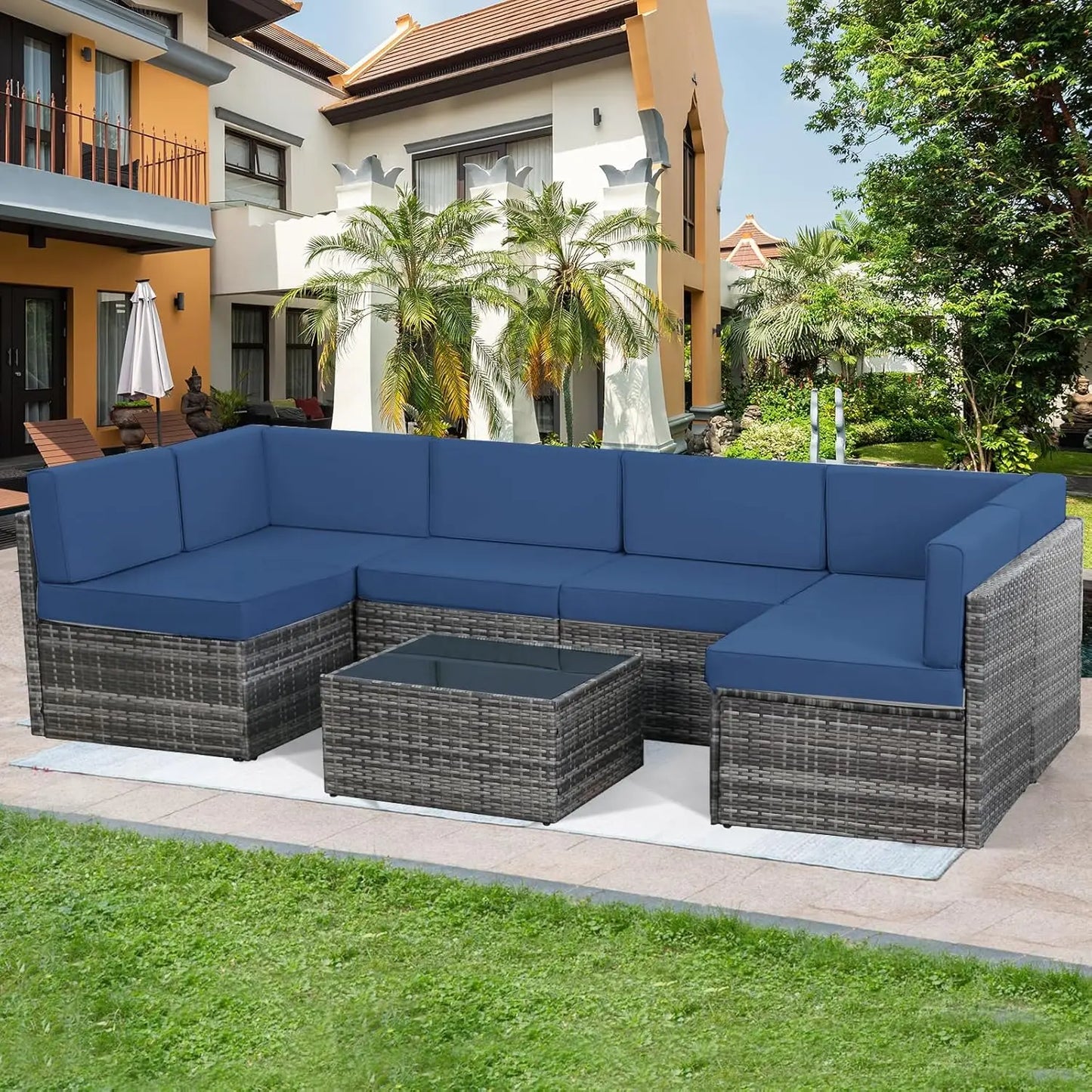 7pcs Outdoor Patio Furniture Set