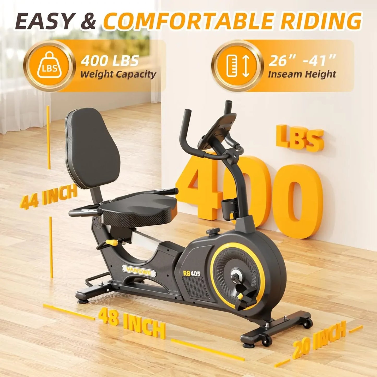 Recumbent Exercise Bike, Recumbent Stationary Bikes