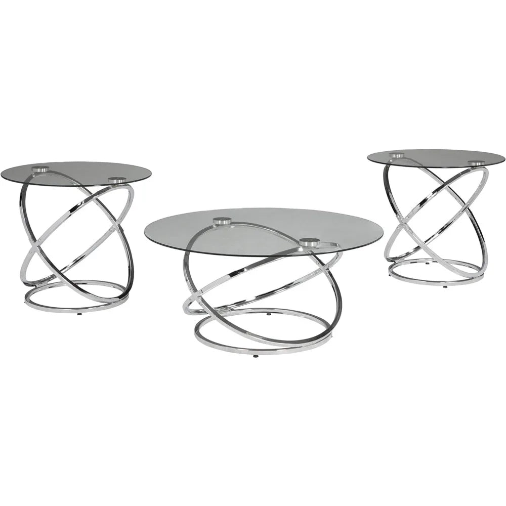 Round 3 Piece Small Table Set,