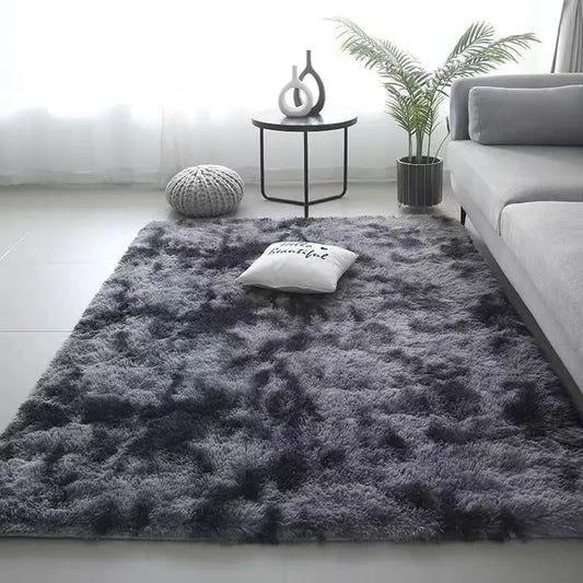 VIKAMA 1PC Silk Wool Rugs 40X60CM Plush