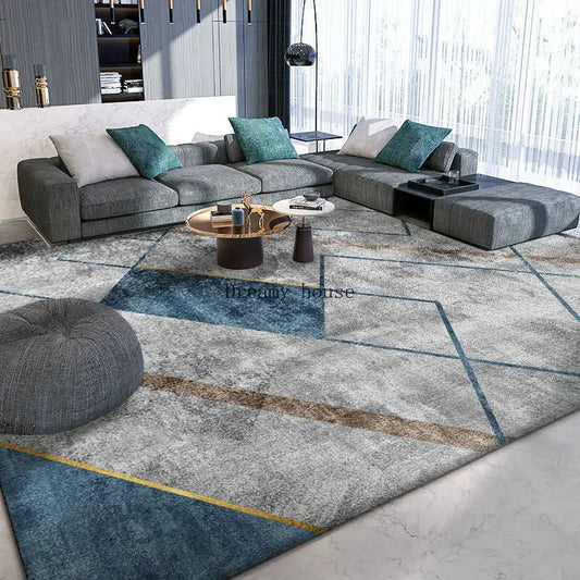 Geometric Soft Nordic Area Rug