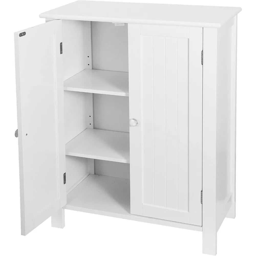 , Modern Bathroom Floor Storage Cabinet