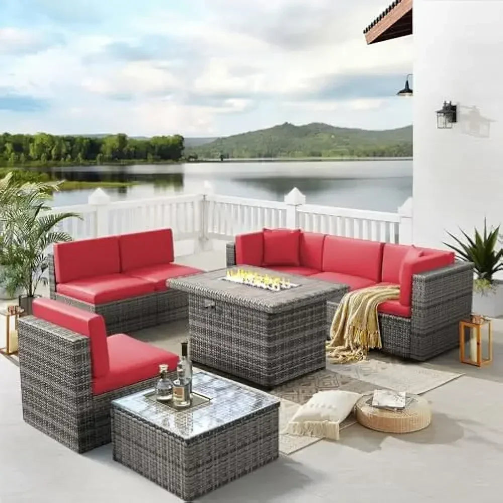 Wicker Outdoor Furniture Set