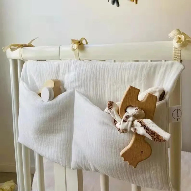 Portable Baby Crib Storage Bag Nappy Organizer