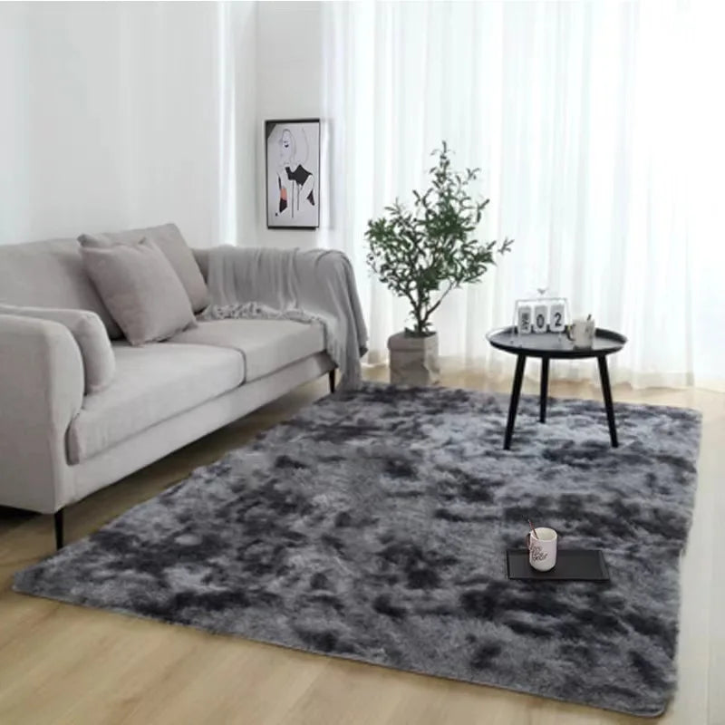 VIKAMA 1PC Silk Wool Rugs 40X60CM Plush